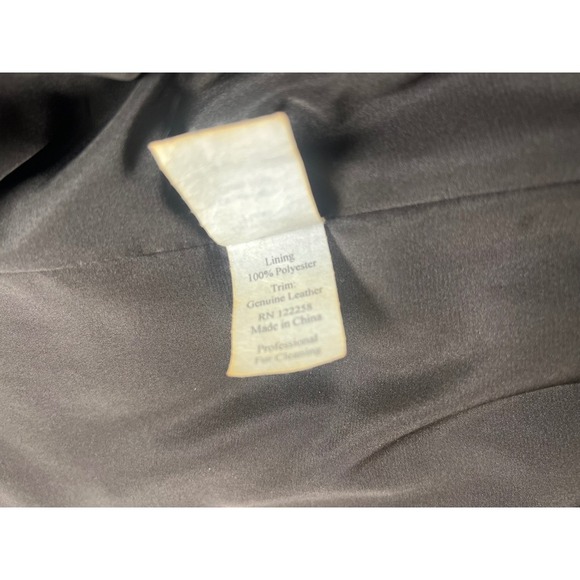 Vintage Neiman Marcus X Annabelle Exclusive, Rabbit Fur Vest, Size Large - Picture 6 of 8